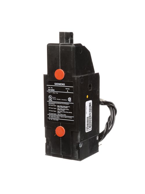 Siemens Industry S01MN6 120 VAC Molded Case Circuit Breaker Shunt Trip Siemens Industry S01MN6 120 VAC Molded Case Circuit Breaker Shunt Trip