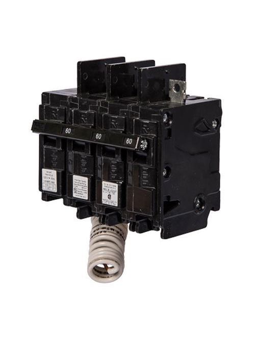 Siemens Industry BQ3B04000S01 240 Volt 40 Amp 10 kaic 3-Pole Type BQ Circuit Breaker with 120 Volt Shunt Siemens Industry BQ3B04000S01 240 Volt 40 Amp 10 kaic 3-Pole Type BQ Circuit Breaker with 120 Volt Shunt