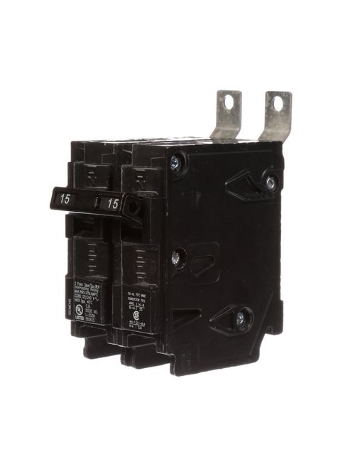 Siemens Industry B215H 2-Pole 15 Amp 120/240 VAC 22 kA Bolt-On Molded Case Circuit Breaker Siemens Industry B215H 2-Pole 15 Amp 120/240 VAC 22 kA Bolt-On Molded Case Circuit Breaker