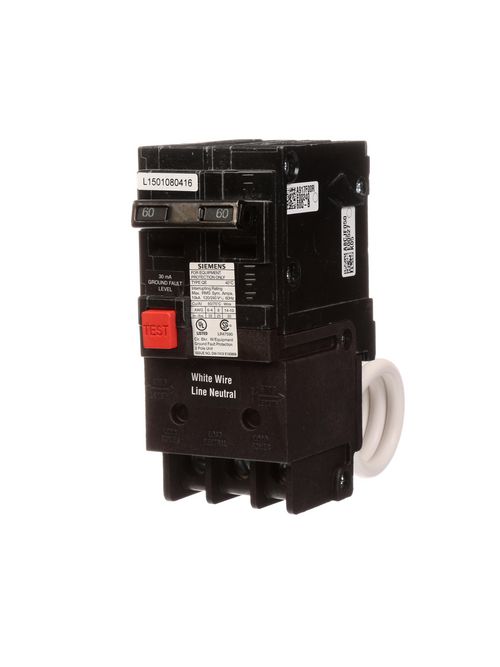 Siemens Ca QE260 QE BRKR,2P,120/240 Siemens Ca QE260 QE BRKR,2P,120/240