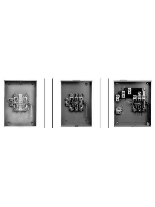 Product image for Siemens S47707-02 600 VAC 320 Amp 3-Phase 4-Wire 7-Jaw 1-Position Lever Bypass Ringless Meter Mounting Equipment