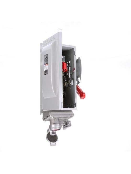 Siemens Industry HF361JCH 600 Volt 30 Amp 3-Pole 3-Wire NEMA 3R/3S/12 Heavy Duty Fusible Safety Switch Siemens Industry HF361JCH 600 Volt 30 Amp 3-Pole 3-Wire NEMA 3R/3S/12 Heavy Duty Fusible Safety Switch