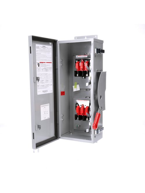 Siemens Industry HNF461J 600 Volt 30 Amp 4-Pole NEMA 12 Non-Fusible Safety Switch Siemens Industry HNF461J 600 Volt 30 Amp 4-Pole NEMA 12 Non-Fusible Safety Switch