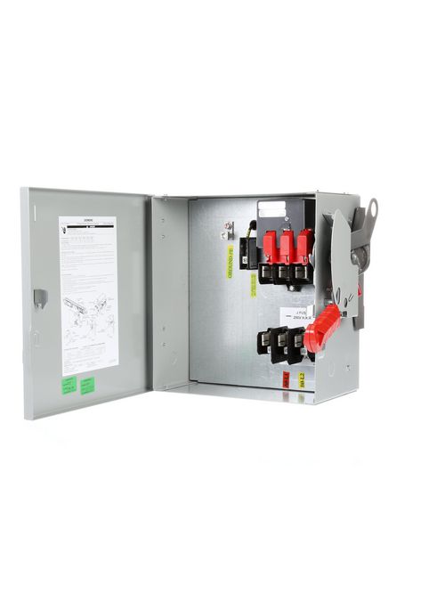 Siemens Industry SLVBH3610G 600 VAC 30 Amp 20 Hp 3-Pole 3-Wire Fusible Sentron Busway System Plug-In Unit Siemens Industry SLVBH3610G 600 VAC 30 Amp 20 Hp 3-Pole 3-Wire Fusible Sentron Busway System Plug-In Unit
