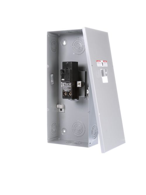 Siemens Industry E0202MB1200 8-1/2 x 4 x 19-3/8 Inch 120/240 VAC 200 Amp NEMA 1 Enclosure Siemens Industry E0202MB1200 8-1/2 x 4 x 19-3/8 Inch 120/240 VAC 200 Amp NEMA 1 Enclosure