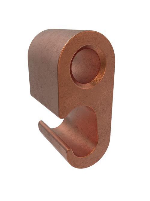 ILSCO GGC-1 6 to 2 AWG Run or Tap Copper Alloy Grounding Grid Tap Connector ILSCO GGC-1 6 to 2 AWG Run or Tap Copper Alloy Grounding Grid Tap Connector