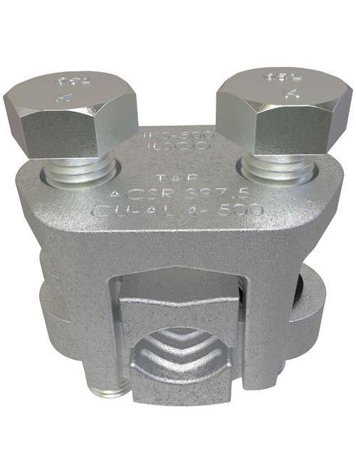 ILSCO IKS-500 2.26 x 3 Inch Electrotinned Copper Alloy Mechanical Cable Bolt Connector ILSCO IKS-500 2.26 x 3 Inch Electrotinned Copper Alloy Mechanical Cable Bolt Connector