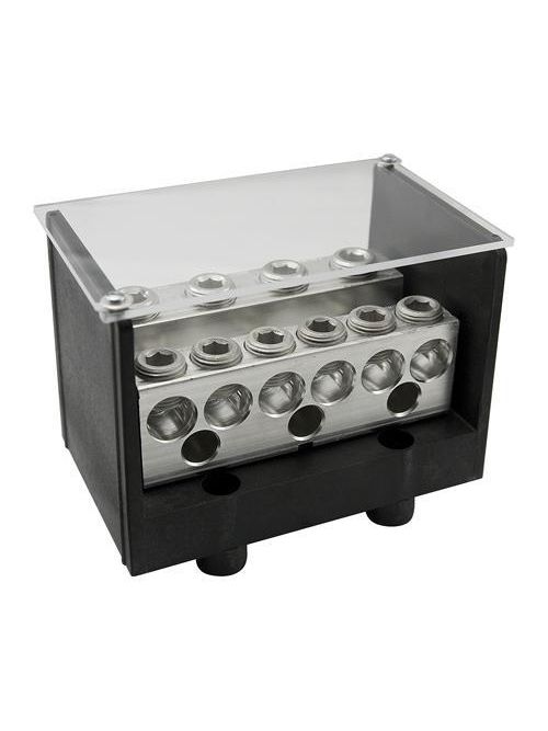 ILSCO PDB-22-350-1 620 Amp 600 Volt 6 AWG to 350 MCM Electrotinned Aluminum Alloy Power Distribution Block ILSCO PDB-22-350-1 620 Amp 600 Volt 6 AWG to 350 MCM Electrotinned Aluminum Alloy Power Distribution Block