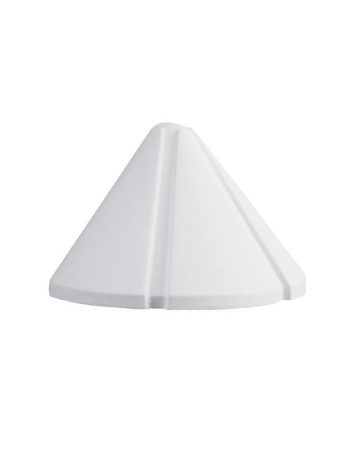 Product image for Kichler 15065WHT Deck 1-Lt 12V