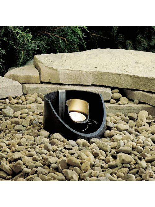 Product image for Kichler 15092BKT In-Ground 1-Lt 12V