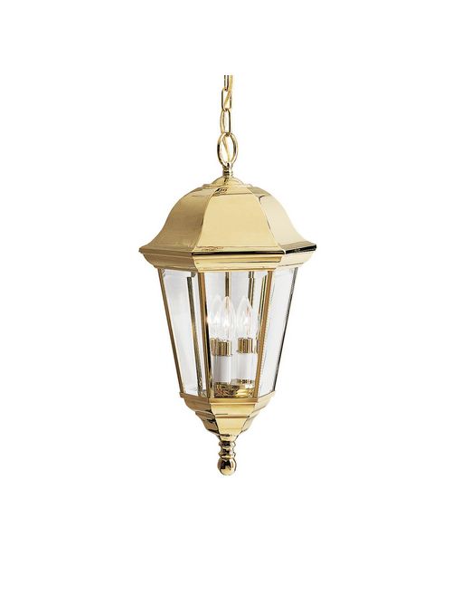 Product image for Kichler 9889PB Outdoor Pendant 3Lt