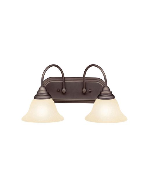 Product image for Kichler 5992OZ Telford™ 2 Light Vanity Light Olde Bronze®