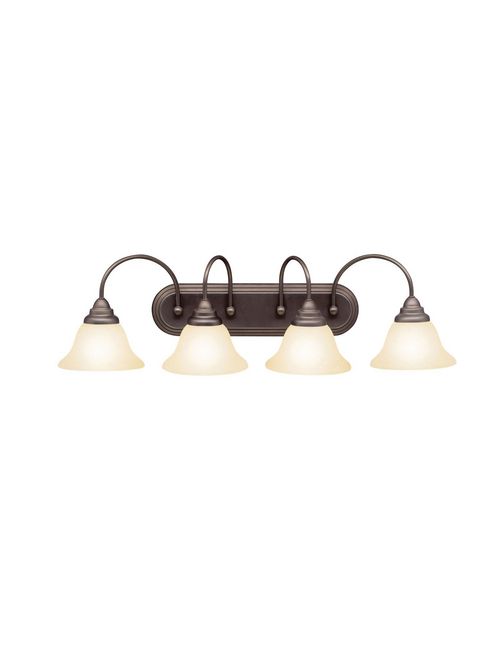 Product image for Kichler 5994OZ Telford™ 4 Light Vanity Light Olde Bronze®