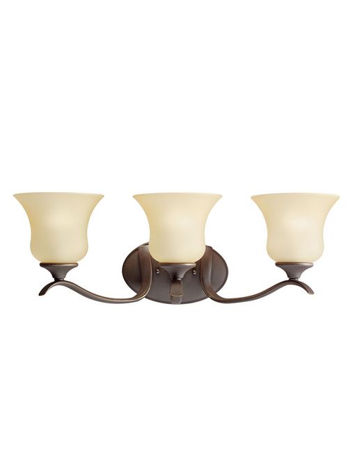 Product image for Kichler 5286OZ Wedgeport 3-Light Olde Bronze Bath Vanity