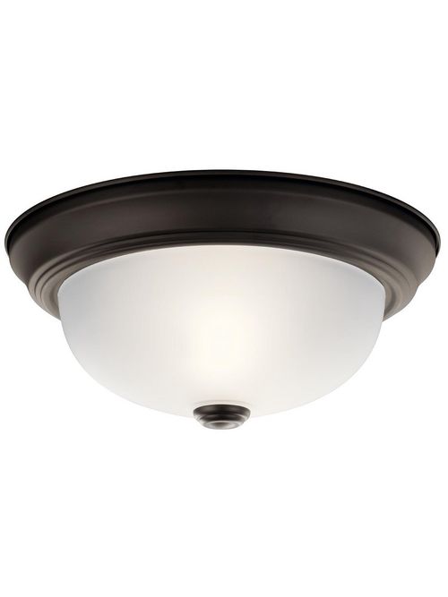 Kichler 8111OZ 2-Light Flush Mount Lighting Fixture Kichler 8111OZ 2-Light Flush Mount Lighting Fixture