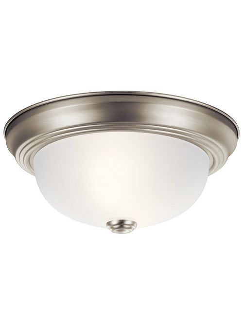 Kichler 8111NI 2-Light Flush Mount Lighting Fixture Kichler 8111NI 2-Light Flush Mount Lighting Fixture