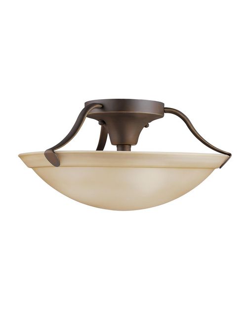 Product image for Kichler 3627OZ Semi Flush 3Lt