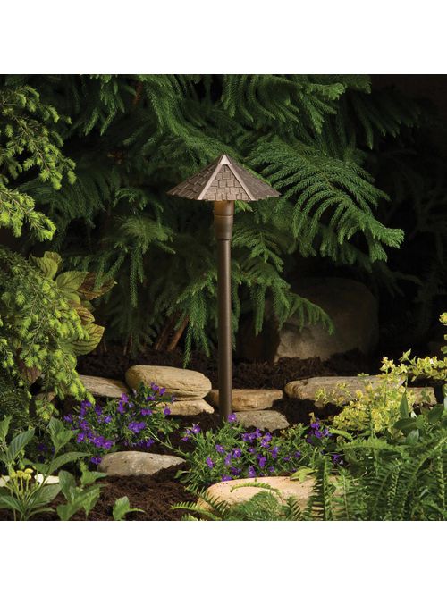 Kichler 15401AZT Shingle Path Head Product image for Kichler 15401AZT Shingle Path Head