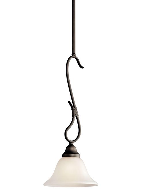 Product image for Kichler 3355OZ 1-Light Miniature Pendant Fixture