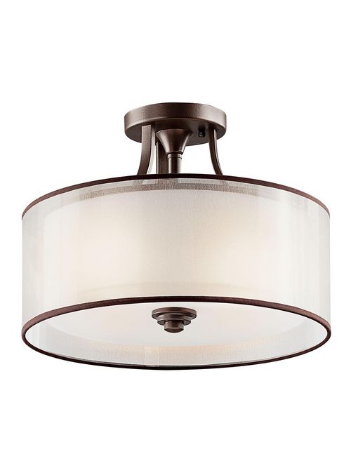Kichler 42386-MIZ 3 Semi Flush Ceiling Light Kichler 42386-MIZ 3 Semi Flush Ceiling Light