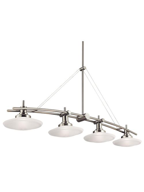 Product image for Kichler 2043NI Linear Chandelier 4Lt H