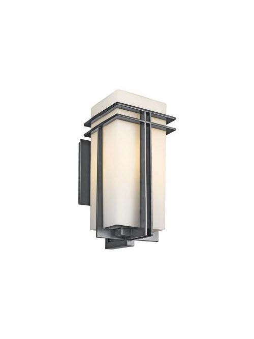 Product image for Kichler 49203BKFL Outdoor Wall 1Lt Flu