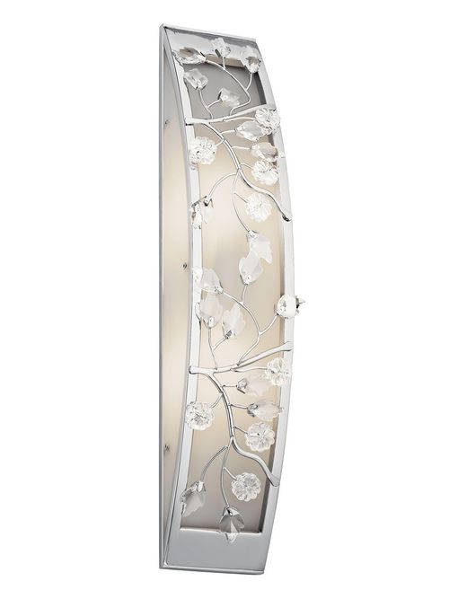 Product image for Kichler 45291CH Linear Bath 25in Halog