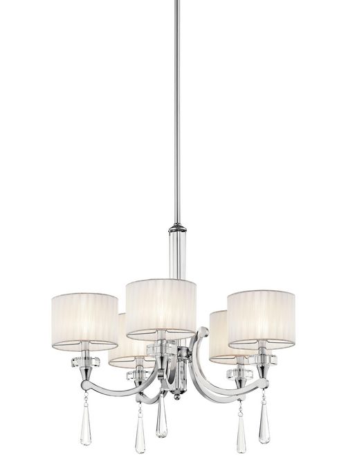 Product image for Kichler 42631CH Chandelier 5Lt