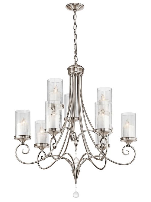 Product image for Kichler 42863CLP Chandelier 9Lt