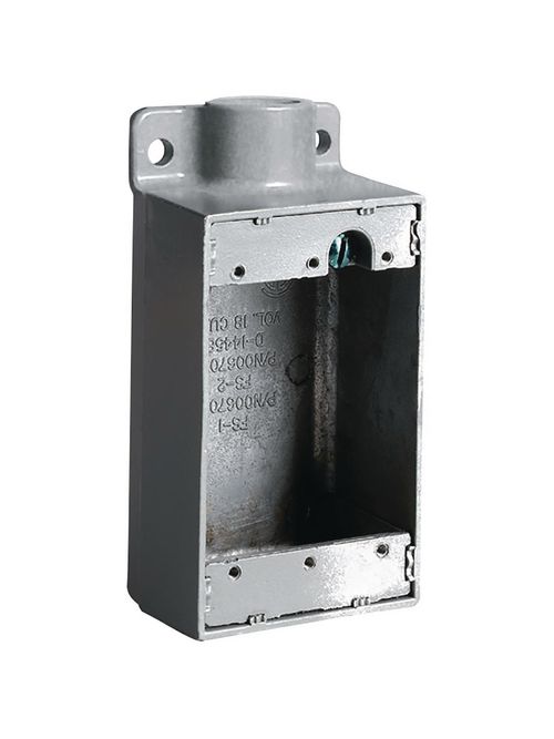 1" K ALUM SHALLOW DEVICE BOX 1" K ALUM SHALLOW DEVICE BOX