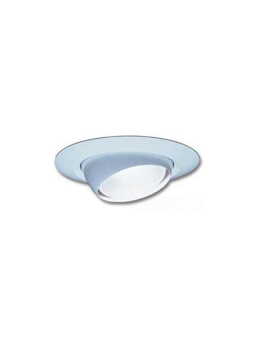 Product image for Lithonia Lighting 7E1 U 6 Inch White Polyester Powder Coated Aluminum Eyeball Reflector Trim