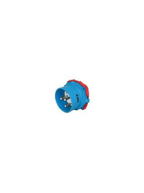 Product image for Meltric 33-98043 DS100 Inlet, Poly, Blue, Size 5, Type 4X, 3P+G, 100A, 480 VAC, 60 Hz
