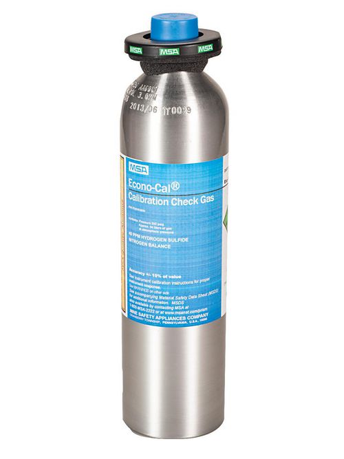 Product image for MSA 711062 GAS 34L 40 PPM H2S