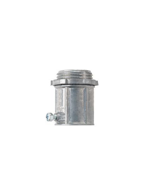 Crouse-Hinds Series 450DC 1/2 Inch Die-Cast Zinc Non-Insulated Set Screw Straight EMT Connector Crouse-Hinds Series 450DC 1/2 Inch Die-Cast Zinc Non-Insulated Set Screw Straight EMT Connector