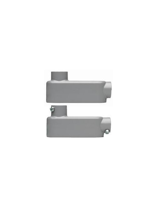 Crouse-Hinds Series LB75 CGN 2-1/2 Inch Die-Cast Aluminum Type LB Rigid/IMC Conduit Body and Cover with Gasket Crouse-Hinds Series LB75 CGN 2-1/2 Inch Die-Cast Aluminum Type LB Rigid/IMC Conduit Body and Cover with Gasket