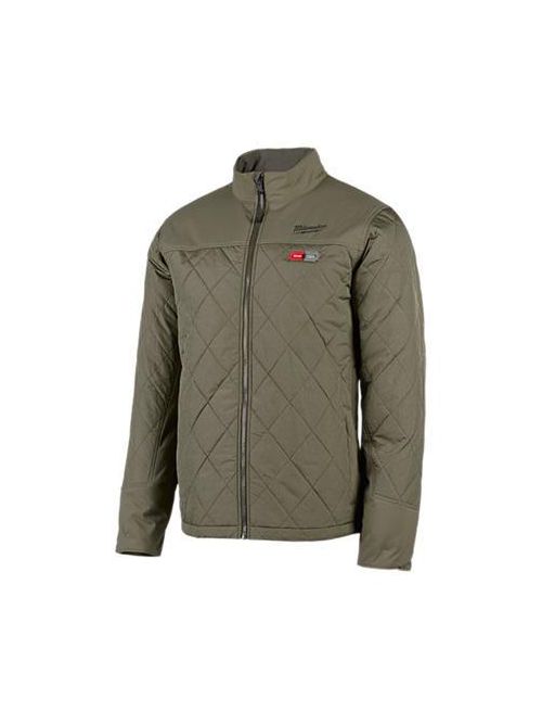 Product image for Milwaukee 203OG-21XL M12™ Heated AXIS™ Jacket Kit XL (Olive Green)