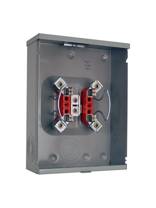 Milbank U7040-XL-TG-HSP 600 VAC 200 Amp 4-Terminal 1-Phase 1-Position Ringless Overhead/Underground Meter Socket Milbank U7040-XL-TG-HSP 600 VAC 200 Amp 4-Terminal 1-Phase 1-Position Ringless Overhead/Underground Meter Socket