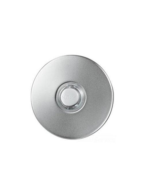 Broan PB41LSN 2-1/2 Inch Satin Nickel Door Chime Lighted Push Button Broan PB41LSN 2-1/2 Inch Satin Nickel Door Chime Lighted Push Button