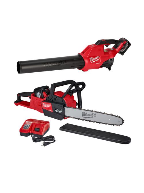 Product image for Milwaukee 2727-21HDP M18 FUEL™ 16" Chainsaw / Blower Kit