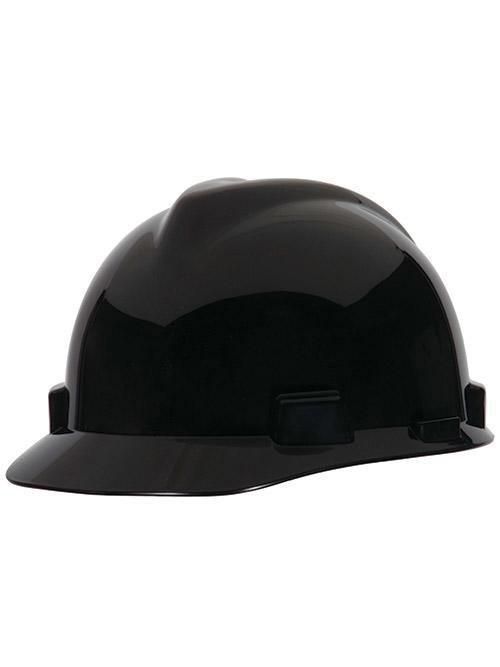Product image for MSA C217374 HAT V GARD FAS TRAC BLACK