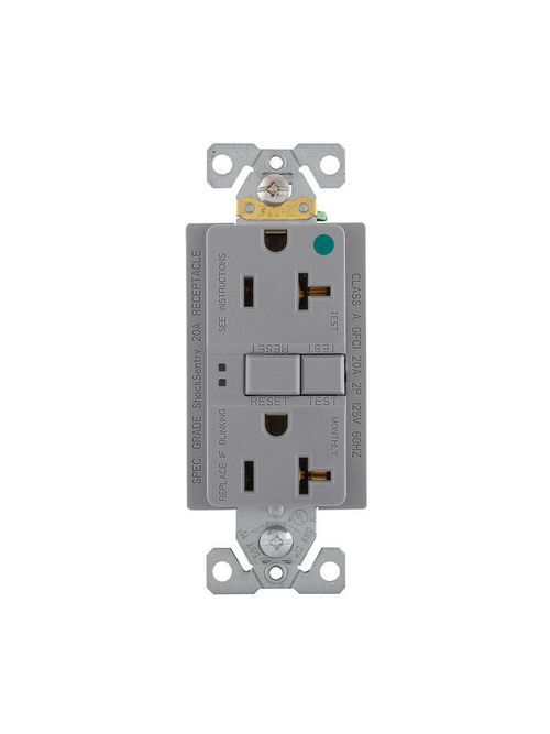 EWD SGFH20GY GFCI HG ST Duplex 20A EWD SGFH20GY GFCI HG ST Duplex 20A