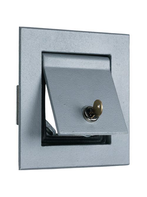 Product image for Pass & Seymour 4600 Thermoplastic/Heavy Gray Cast Aluminum Covers Flush Enclosure