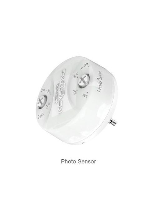 Product image for Keystone KTS-PS1-12V-AUX Smart Port LED Photocell Daylight Sensor, 12V Input, 0-10V Output, On/Off w/ Adjustable Daylight Threshold & Timing
