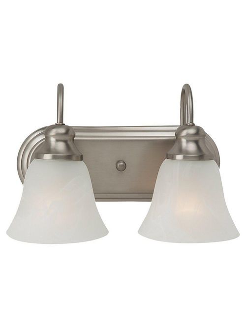 Product image for Windgate 2 Light Vanity - Brushed Nickel