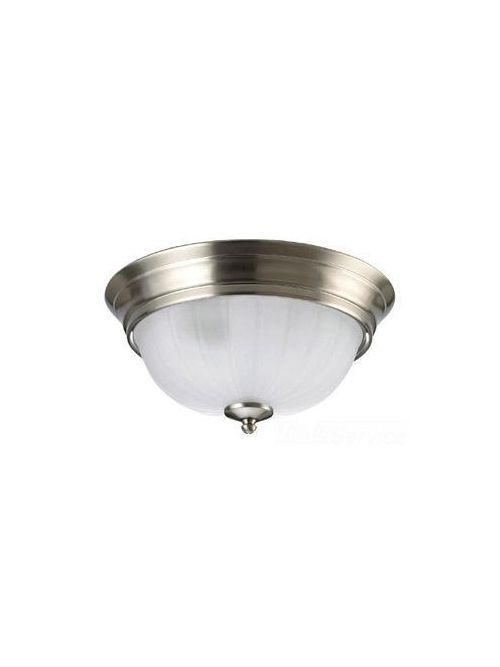 Product image for Sea Gull Lighting 7506-962 3-Lamp 8/13.5/60 W 120 Volt Brushed Nickel Medium A19 Ceiling Flush Mount Light Fixture