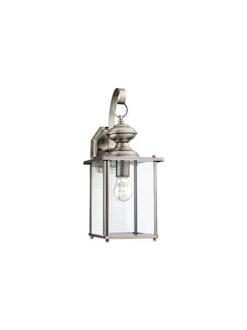 Product image for Jamestowne 1 Light Wall Lantern - Antique Brushed Nickel