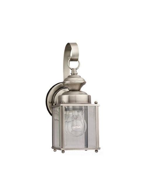 Product image for Jamestowne 1 Light Wall Lantern - Antique Brushed Nickel