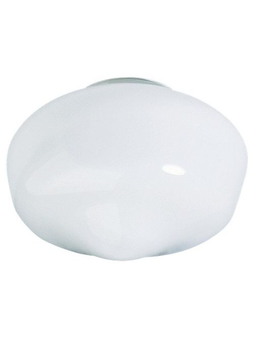 Product image for Sea Gull Lighting 1679-34 9 x 6 Inch Smooth White Ceiling Fan Lighting Glass