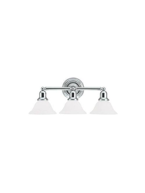 Product image for Sussex 3 Light Vanity - Chrome