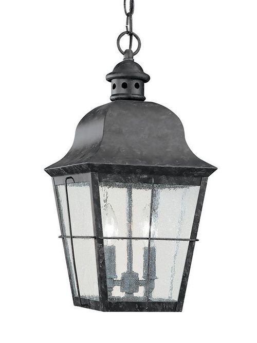 Product image for Chatham 2 Light Hanging Lantern - Oxidized Bronze